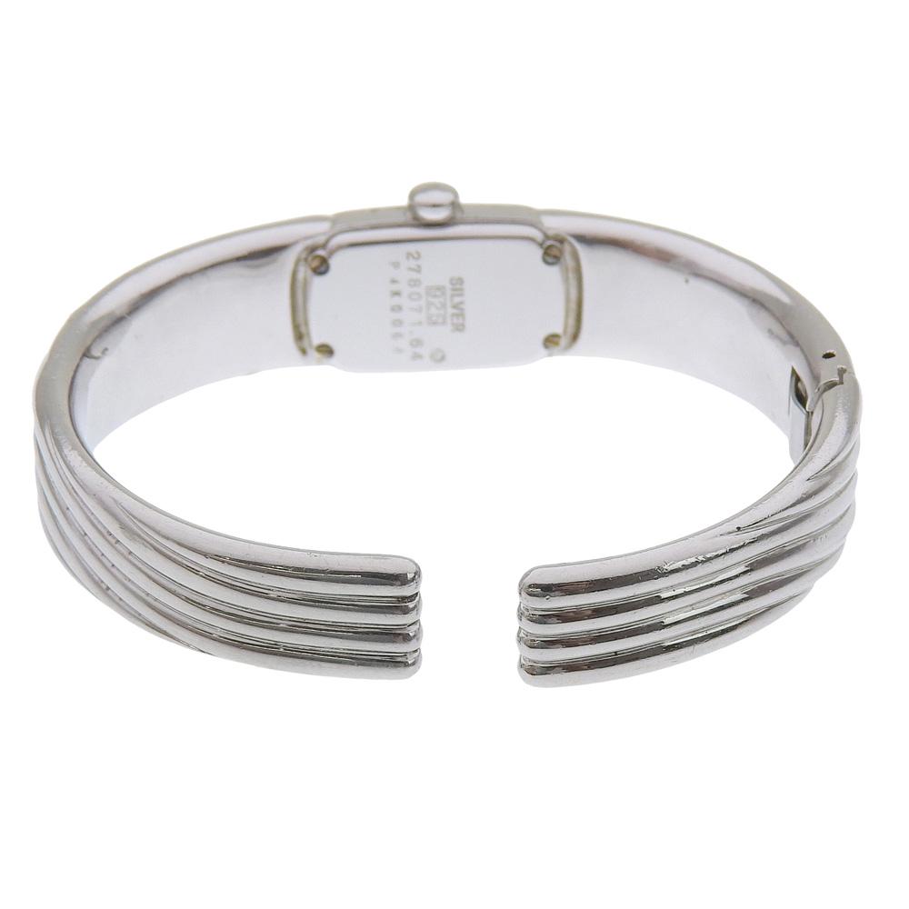 Bangle watch Watches 278071.64 SilverDial Silver925/diamond Quartz Analog display Women Used