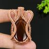 Montana Agate Handmade Copper Wire Wrap Jewelry Pendant 2.36 a1z96