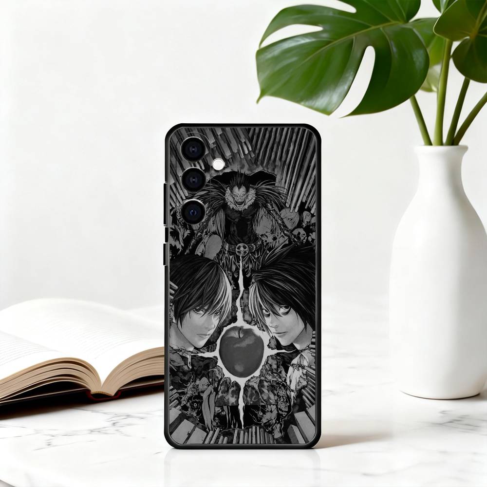 D-Death N-Note L Lawliet-DNLL Phone Case For Samsung Galaxy A73,A72,A71,A70,A53,A52,A51,Others Soft Black Cover
