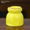 Compact Ceramic Storage Jar Powder Bottle Small Tea Caddy Rouge Jar Balm Sealed Jar Ointment Jar Storage Jars Home Storage Products
