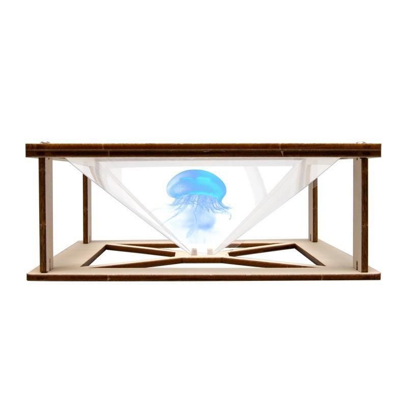 

DIY 3D Holographic Projection Kit for Kindergarten Students - Handmade STEM Science Experiment and Educational Toy