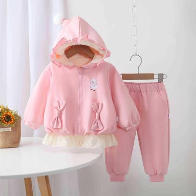Adorable Lamb Pointed Hat & Fleece Set for Babies and Toddlers