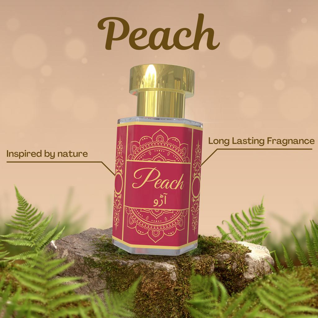 Peach Attar – Premium Unisex Perfume Oil – Long Lasting – Non-Alcoholic – Rich Oriental Fragrance