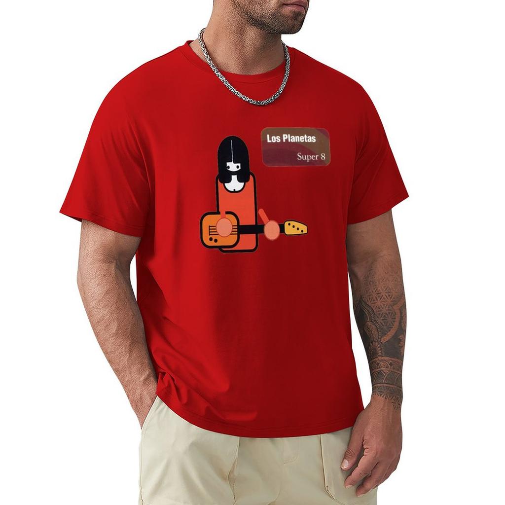 Los Planetas Super 8 May T-Shirt aesthetic clothes graphic t shirt mens big and tall t shirts