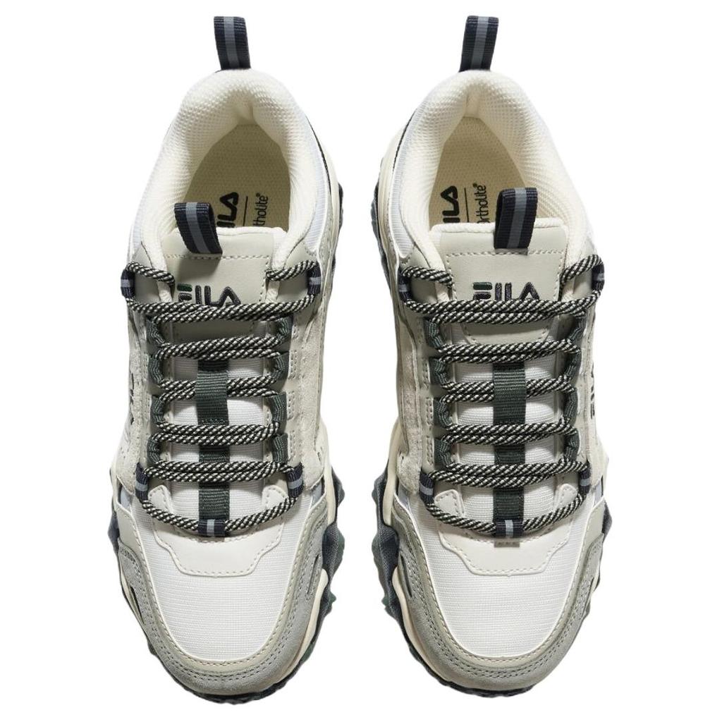 Fila TR V2 Oakmont Soft Comfortable Durable Low-Top Lifestyle Shoes Unisex Sneaker White Gray 1JM02786H067