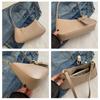 Chic Faux Leather Underarm Bag for Women Trendy Single Shoulder Crossbody Purse Fashionable French Style Daily Handbag CLE