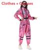 Traje de Cosplay Explorador Espacial para Mujer con Material de Algodón Disfraz para Fiesta de Halloween