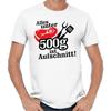 Herren- und Damen-T-Shirts Alles unter 500 Gramm ist Halsspaß Comedy-Geplapper Lustiger Grillspaß
