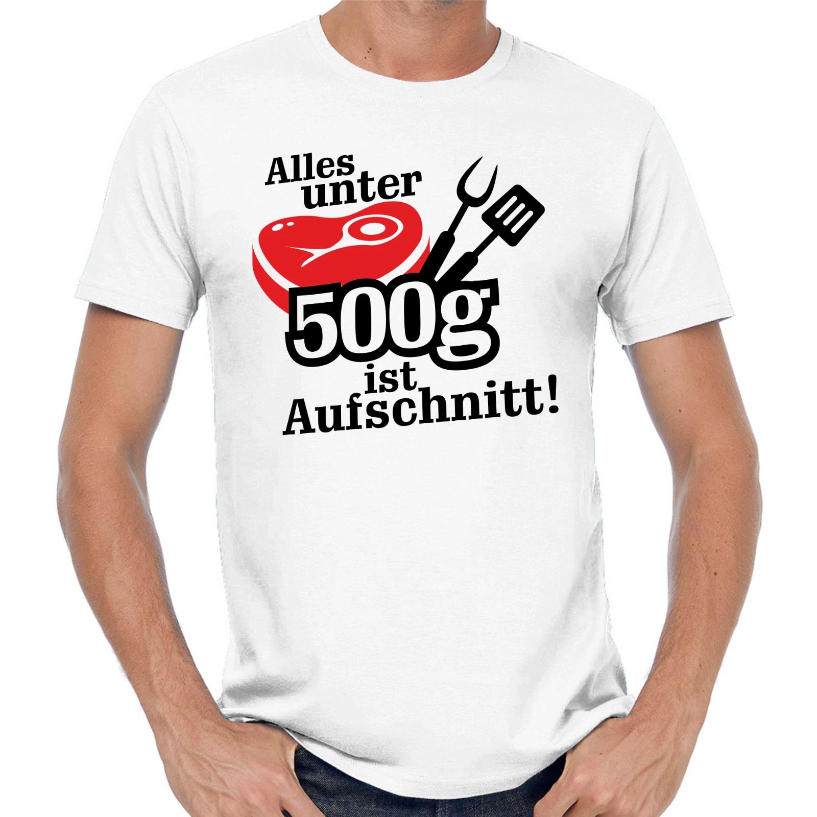 Men s and Women s T-shirts Alles Under 500 Gram Is Neck Fun Comedy Patter Funny BBQ Fun XXXL