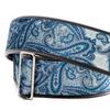 RightOn! Straps Guitar Strap PAISLEY VELVET 7cm Width 95150cm Length Blue