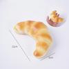 Simulation Soft Twist Croissant Slow Rebound Toy 1Pcs Fake Bread Squeeze Prop for Stress Relief Party Favor Home Decor Gift