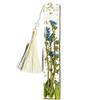 DYS Real Flower Resin Bookmark, 12 Months Dried Page Marker, Handmade Pressed Bookmark for Readers, Gift Book Lovers