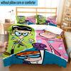 3PCS Fairly Parents 3pcs Bedding,Including 3PCS Duvet Cover And 2pcs Pillowcases Perfect for Christmas,Ideal for Bedroom, Dormitory