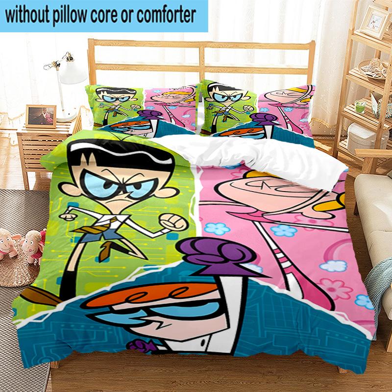3PCS Fairly Parents 3pcs Bedding,Including 3PCS Duvet Cover And 2pcs Pillowcases Perfect for Christmas,Ideal for Bedroom, Dormitory
