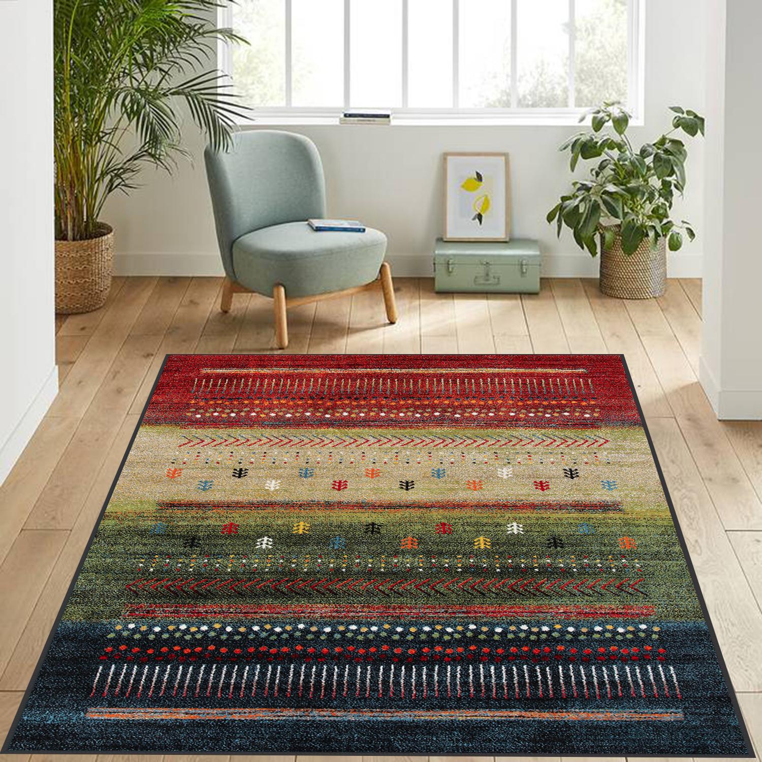 

Rovigo Home Моющийся ковер с принтом RVGHOME1134 50x80 тёмно-синий