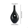 Decorative Flower Vase, Minimalist Container, Dried Arrangement for Entryway,