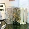 Transparent Plastic Jewelry Storage Rack Necklace Bracelet Box Dust-proof Earrings Stud Jewelry Rack Earring Storage Box