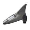 Solar Shark Fins Antenna Light for Car Roof Top LED Warning Lamp with Magnetic Mount Waterproof Auto Tail Decorative Night Safety Light for Cars