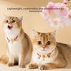 Cat Camphor Wood Insect Repellent Decoration Lucky Cat Collar Dog Small Bell Neck Ring Festive New Year Pet Collar
