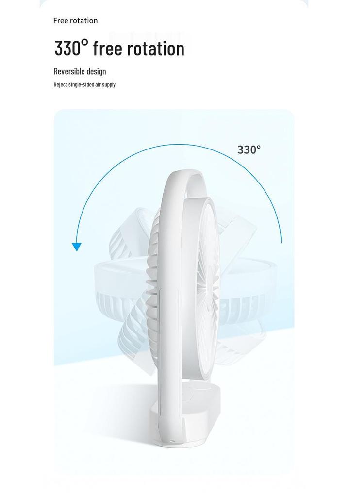 LK006 Ultra-Quiet Night Light Desktop Fan: Compact, Stylish, Popular