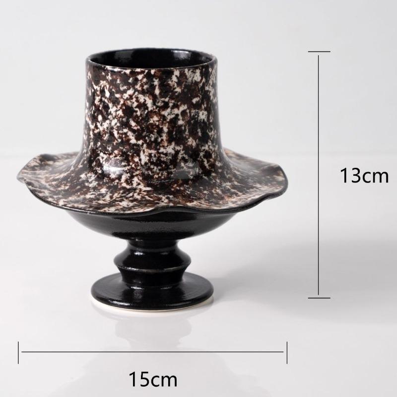 

Vintage Vase Decorative Vases Luxury Aesthetic Flower Bottle Interior Minimalist Elegant Flowers Bottles Tables Decorations