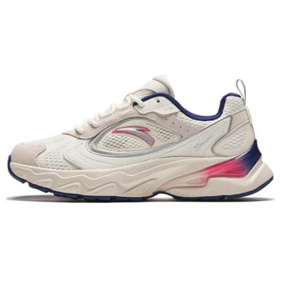 Millennial 7 Cushioning Abrasion Resistant Cushioning, Wear Resistant Low Top Casual Shoes Women's White Gray 122428890-5