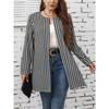 QICED Damen Vintage Casual Herbst Winter Langarm Jacken & Mäntel