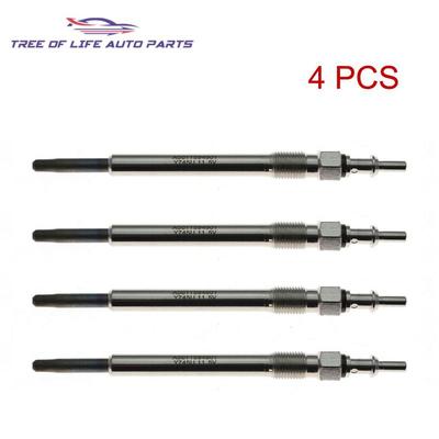 4X Glow Plugs 11.5V For Chrysler PT Cruiser 2.2 2002-2010 Jeep Grand Cherokee II 2.7 2001-2005 88900715 05080047AB 05117592AA