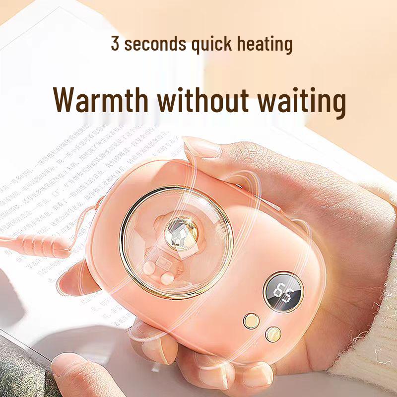 Mini USB Astronaut Hand Warmer - Portable USB Rechargeable 2-in-1 Hand Warmer and Night Light Gift