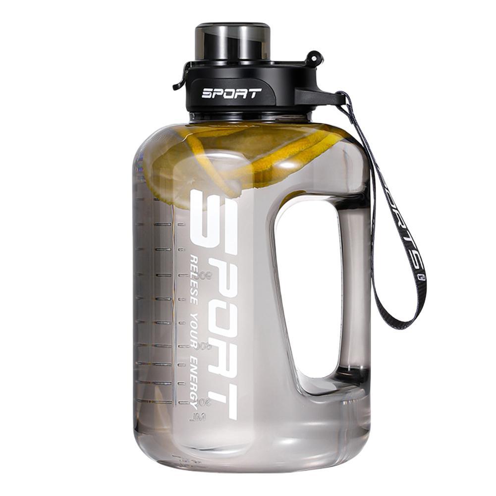 2.5L Large Capacity Water Bottle,Leakproof,Heat-Resistant Perfect for Gym, Hiking, Camping,Travel for Men & Women Fitness Bottle