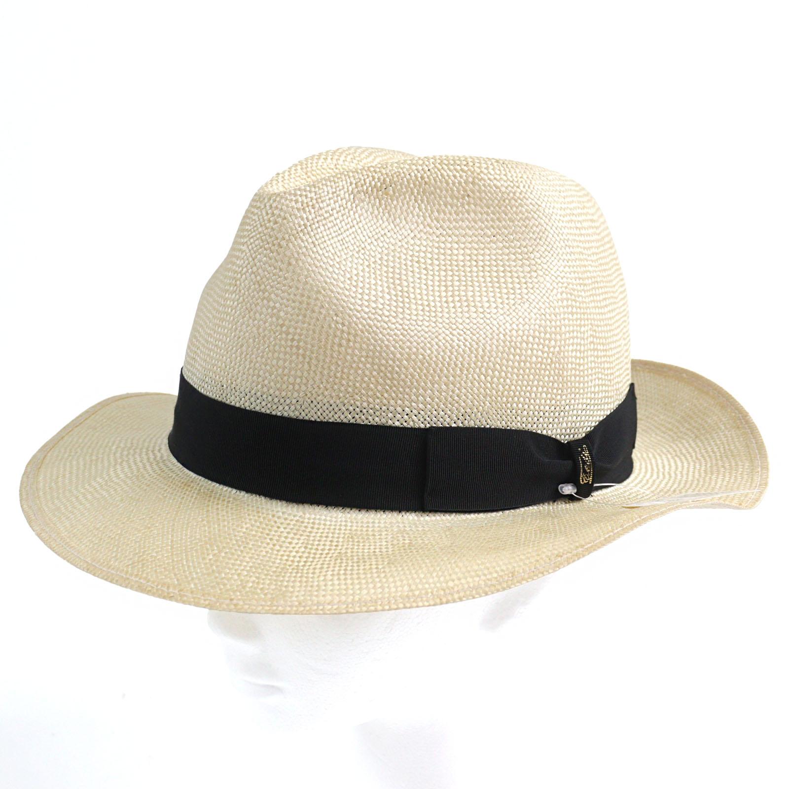 

Tesi hat SISOL Wide brim Folded straw natural Non-designated fiber mens T1601 Used