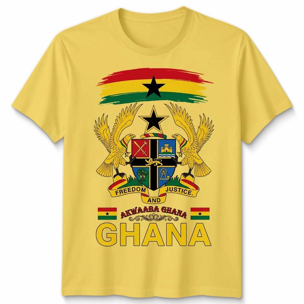 Ghana Roots Heritage Outfit Idea For Unisex Ghanaian Flag Tshirt