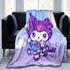 1pc. Cute Cartoon Cat Print Blanket - Perfect for Home, Office, Outdoor Use, Gift Idea, Suitable for Al