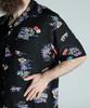 Schott x PJ x Pineapple Juice RAYON SHIRT ALOHALAND Men's XL 010 Black 782-5123016