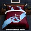 Trabzonspor FC Design Bed Bedding Set 1 Duvet Cover + 2 Pillowcases Soft Breathable Household Bed Linens