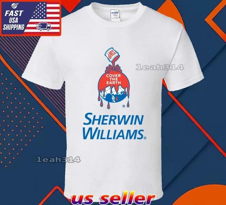 New Shirt Sherwin Williams Logo T-Shirt Funny American Usa Unisex Size S-5XL L