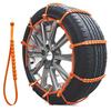 Universal Tire-Friendly Snow Chains for Cars, SUVs, Off-Road Vehicles, and Trucks