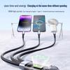 6A 240W Three-in-One Super Fast Charging Cable for Huawei, Honor, Vivo, Xiaomi, OP, Android