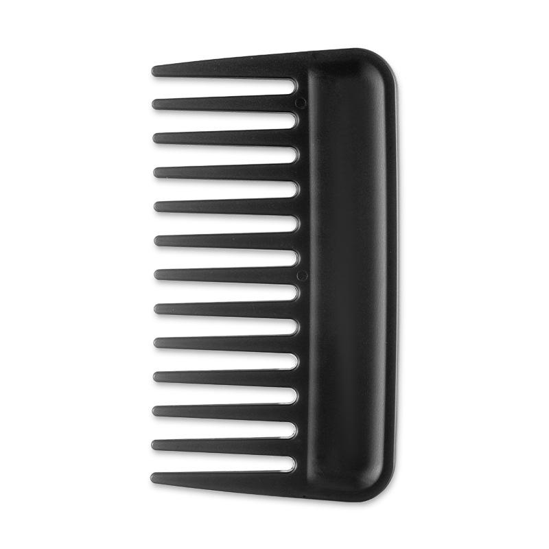 Rectangular Wide Tooth Comb Plastic Flat Combs Hair Massage Smoothing Hairdressing Styling Tool