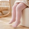 Class A Cotton Kids Pantyhose Twisted Texture Children Tights Sweet Girls Knit Leggings  0-3Years
