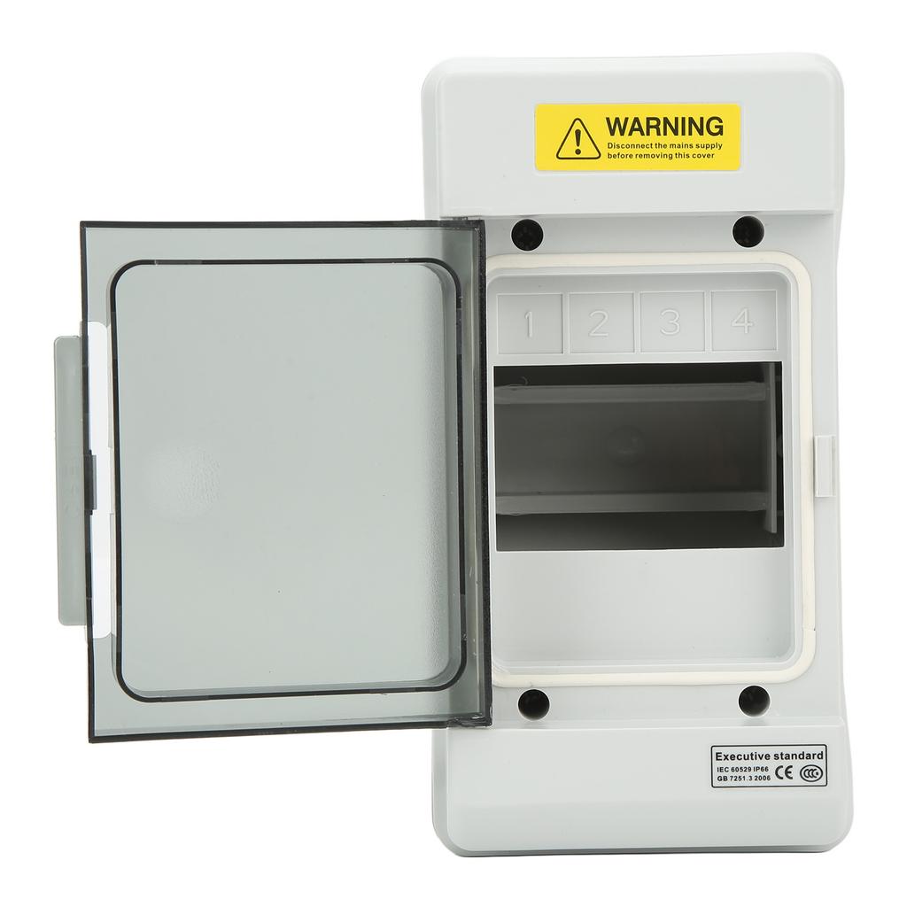 Outdoor PV Distribution Box IP66 Waterproof Dustproof Power Circuit Breaker Box 4 Way Circuit with