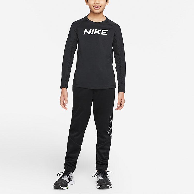 Nike Dri-Fit Long Sleeve Training Top Kids Tops Black DM8529-010