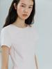 Etmont Round Shirring Dress Pink