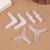 10Pcs Aquarium Airline Tubing Connectors Plastic Valve Joints Fish Tank Transparent Air Tube Adapters For 4Cm Id Air Line Hose