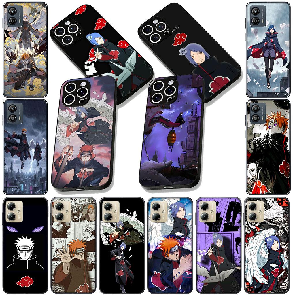 konan Narutos Pain Akatsuki Casing Phone Cover for Apple iPhone 17 16 14 15 Pro Max Plus 15+ 16E XR ProMax Air 16+ Soft Case