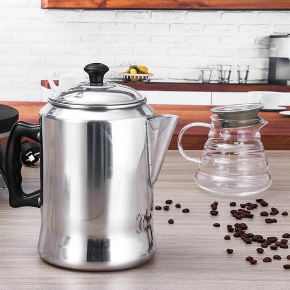 3L Capacity Tea Kettle Aluminum Alloy Aluminum Tea Kettle Coffee Percolator Pot For Stove Top