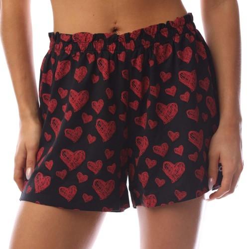 Hugo Mens Nikka Hearts Pyjama Shorts