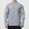 Nike T Shirts Men's Light Gray Stand Collar Moderate Straight Fit DD4757-084