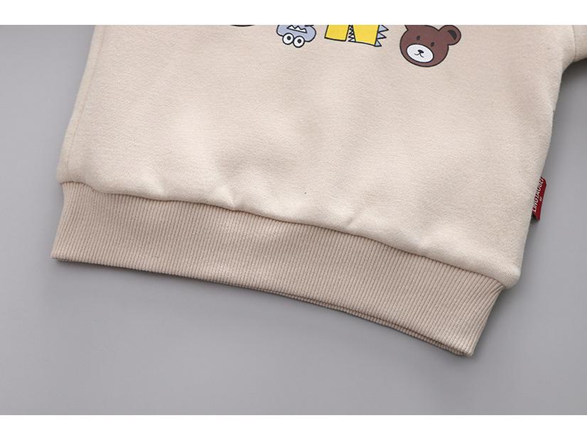 Fleece-Lined Baby Suit for Toddlers - Spring/Autumn Style for 1-Year-Old Boys and Girls