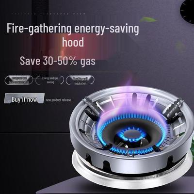 Thickened Gas Stove Windshield Flame Concentrator - Energy-Saving Kitchen Fire Cover (Universal Fit)